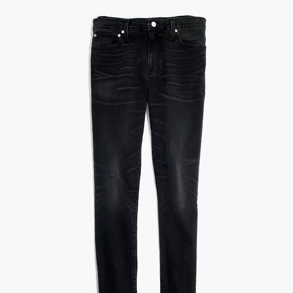 Madewell Mens Skinny Jeans in Everton Wash